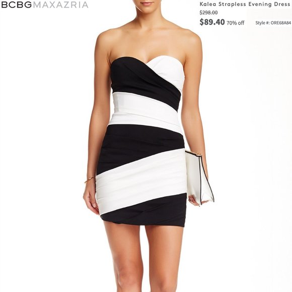 BCBGMaxAzria Dresses & Skirts - BCBGMaxAzria - ‘Kalea’ Strapless Evening Dress